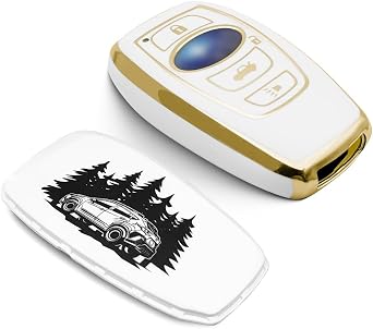 For Subaru Key Fob Cover Soft TPU 360 Degree Protection Key Case For Forester CrossTrek Outback WRX Ascent BRZ