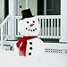 Evelots Perfect Snowman Decorating Kit-15 Pieces-Entire Family Fun-Sturdy Prongs