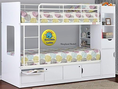 Children's Platinum Bunk (White)