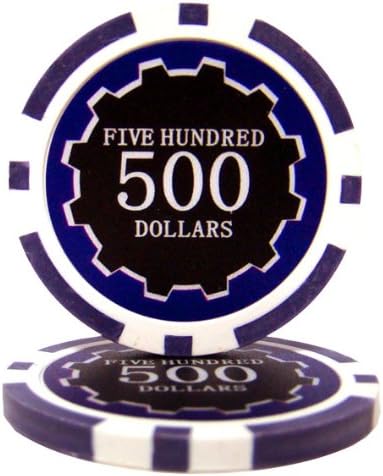 25 Eclipse 14gm Clay Poker Chips - Roll of 25 New Chips image 5