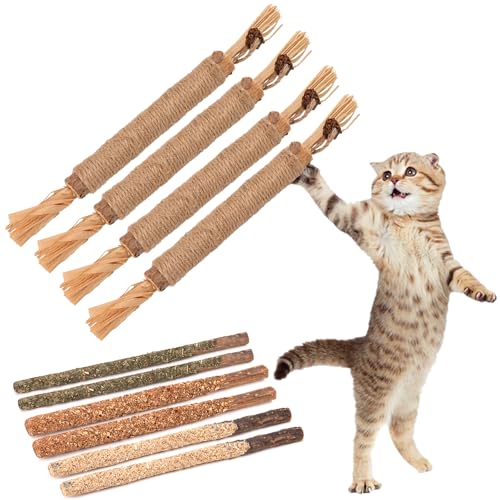 FOIMAS 10pcs Silvervine Chew Sticks