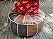 RISEON Boho Handmade Faux PU Leather Moroccan Pouf Footstool Ottoman Leather Poufs Unstuffed 23