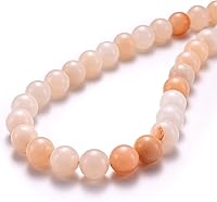 Vista 51 de Cuentas de ónix negro natural redondas de piedra semipreciosa suelta para hacer joyas 8MM 44PCS