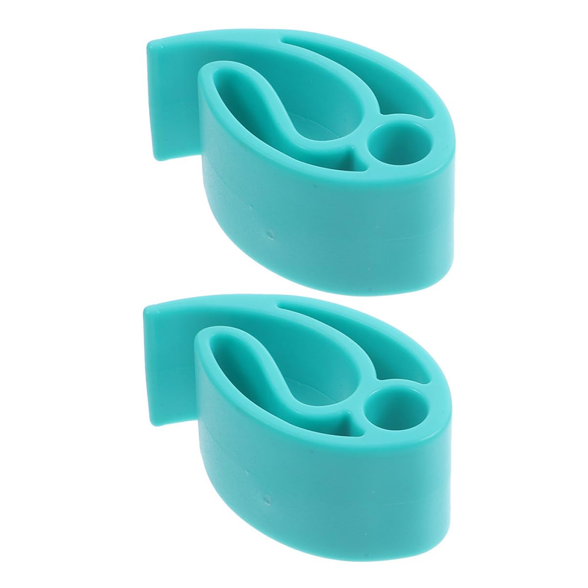 KESYOO 2pcs Mini Flying Disc Clip Portable Organizer Disc Holder Plastic Clamp for Sports