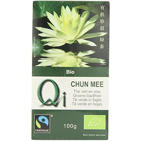 (3 PACK) - Qi - Org Loose Leaf Chun Mee Tea | 100g | 3 PACK BUNDLE Cover