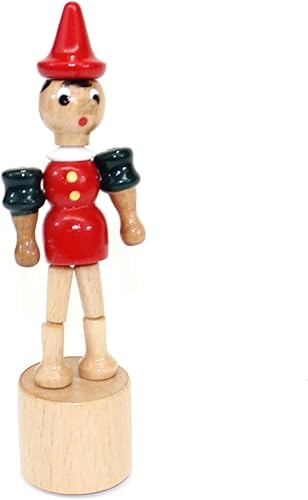 Miniatura 3 de Pinocho - Figura de juguete con botón pulsador de 5.9 in