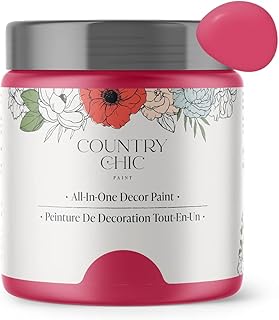 Country Chic All-in-One Chalk Paint for Furniture, Cabinets, Home Decor,...