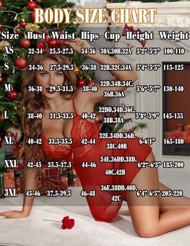 Image of Avidlove Women Lingerie Lace Babydoll Strap Chemise Halter Teddy V Neck Sleepwear