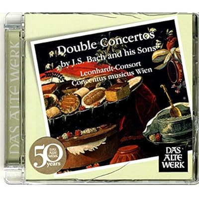 Double Concertos by JS Bach & his Sons