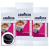 LAVAZZA Italian Coffee Original LAVAZZA INTENSO ARABICA Espresso Kaffeekapsel kompatible Alternative 16 Kapseln kompatibel alternative Ersatz Kapseln Kaffeekapsel aus Italien für Kaffee Espresso Cappuccino Milchkaffee Café Crème, Latte Macchiato