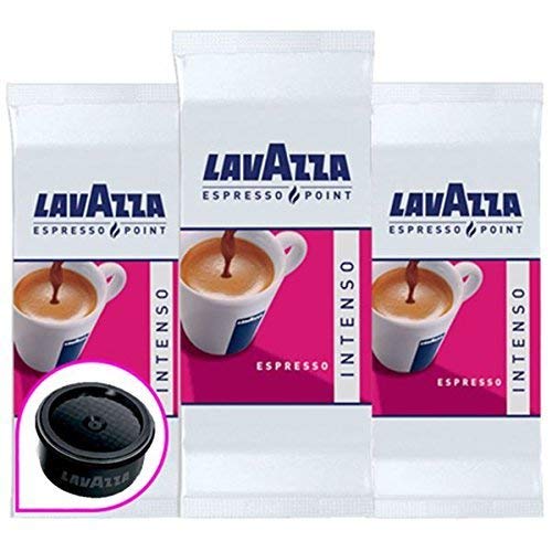 LAVAZZA Italian Coffee Original LAVAZZA INTENSO ARABICA Espresso Kaffeekapsel kompatible Alternative 16 Kapseln kompatibel alternative Ersatz Kapseln Kaffeekapsel aus Italien für Kaffee Espresso Cappuccino Milchkaffee Café Crème, Latte Macchiato