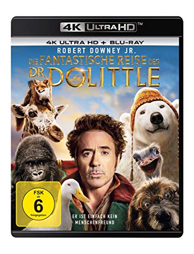 Die fantastische Reise des Dr. Dolittle (4K Ultra-HD) (+ Blu-ray 2D)