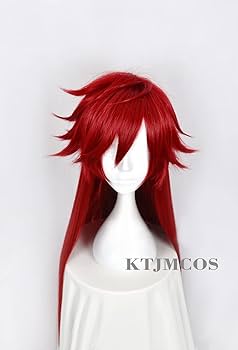 グレルサトクリフ　黒執事　ウィッグ・チェーンソー付 グレルサトクリフ 黒執事 ウィッグ・チェーンソー付