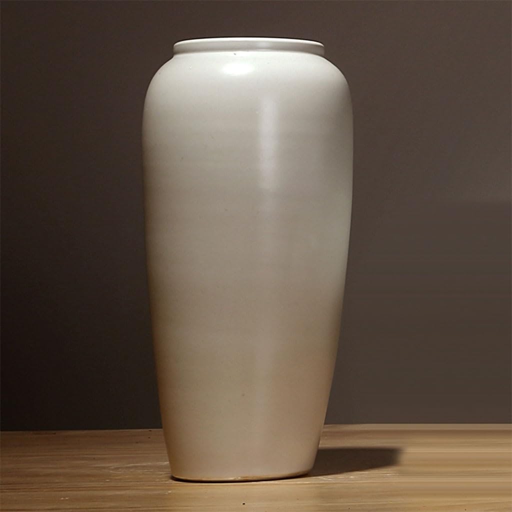 Wazony z kwiatami Wazon ceramiczny chiński retro porcelana wysokotemperaturowa prosty salon wyposażenie domu pulpit suszony kwiat kompozycja kwiatowa dekoracja