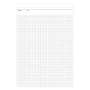 Maruman Mnemosyne Padfolio Notebook, A4, 8.27 x 11.69, Premium Black Folder With 5mm Grid Notepad, Includes 2 Storage Pockets, For Professionals, Teachers, and Students, Made in Japan