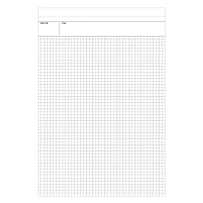Maruman Mnemosyne Padfolio Notebook, A4, 8.27 x 11.69, Premium Black Folder With 5mm Grid Notepad, Includes 2 Storage Pockets, For Professionals, Teachers, and Students, Made in Japan
