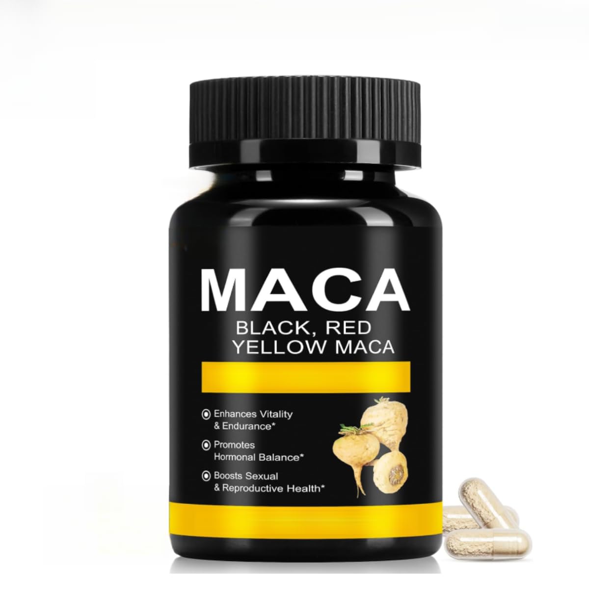 Maca a tre colori-Supporta la vitalità del corpo e allevia l'affaticamento | Supportare il mantenimento nutrizionale dell'omeostasi ormonale; supporto nutrizionale quotidiano per la salute riproduttiva.