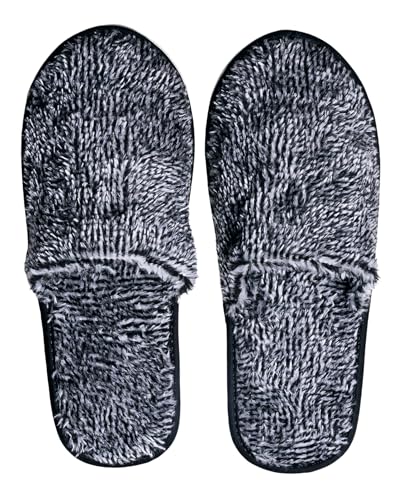 Image of Premium Fur Home Slippers For Women & Men For Winter Capet Slippers for Bedroom Indoor Carpet house slides