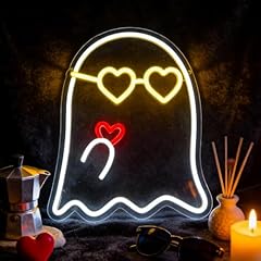 Wh-Eyeglass Heart Ghost
