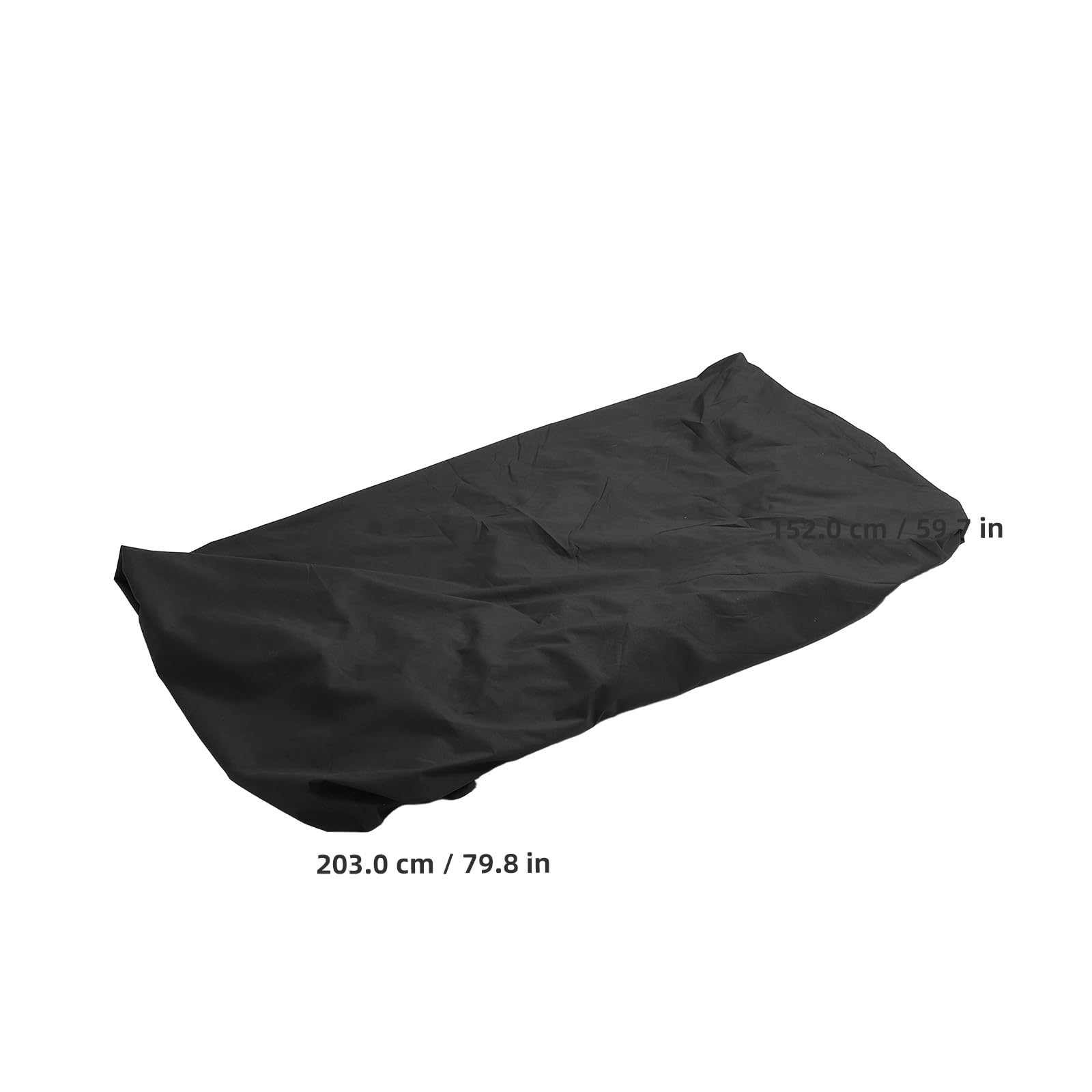 Gatuida Coprimaterasso Impermeabile con Angoli Elasticizzati, Nero,