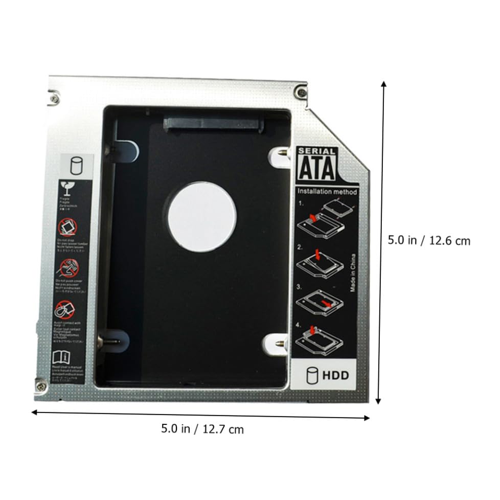 Caja externa para disco duro 2.5" aluminio 12.7x12.6x1.27 cm miniatura 2