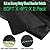 LAVEVE 4FT x 100FT Weed Barrier Landscape Fabric, 3.2oz Premium Heavy-Duty Gardening Weed Control Mat, Ground Cover for Gardening, Farming with 30 U-Shaped Securing Pegs?2 Pack 4x50FT?