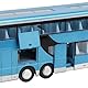 Gonetre Doppeldeckerbus-Modell aus Legierung Spielzeug Mit Unterhaltungsmusik, Spielzeugbus, Spielzeugauto Elektrisches Spielzeug im Maßstab 1:32 Für Kinder, (Blau)