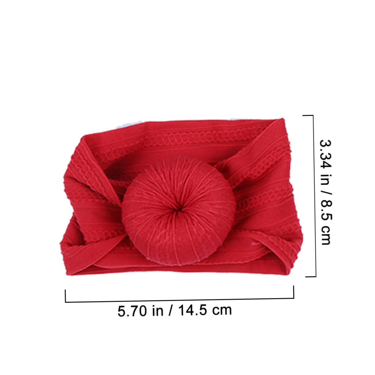 ifundom 18stücke Junge Mädchen Haarschmuck Donut Haarband Für Junge Mädchen Knotenförmige Turbane Farbenfrohe Haarbögen Mintgrün Dunkellila Für Jungen Und