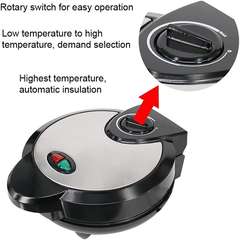 Electric Crispy Egg Roll Maker Omelet Sandwich Iron Crepe Baking Pan Waffle Pancake Oven DIY Ice Cream Cone Machine