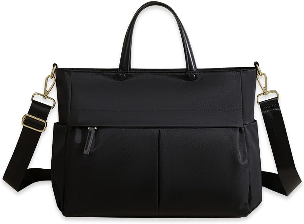 SONARIN Fashion Laptop Bag for Women,Waterproof 14 Inch Computer Tote Bag Ladies Briefcase Business Work Handbag Shoulder Bag