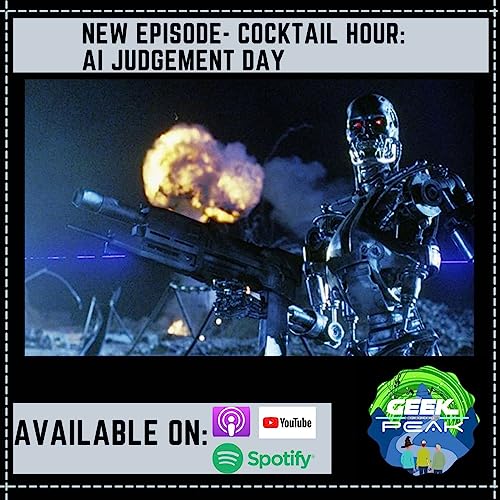 AI Takeover Happy Hour Podcast Por  arte de portada