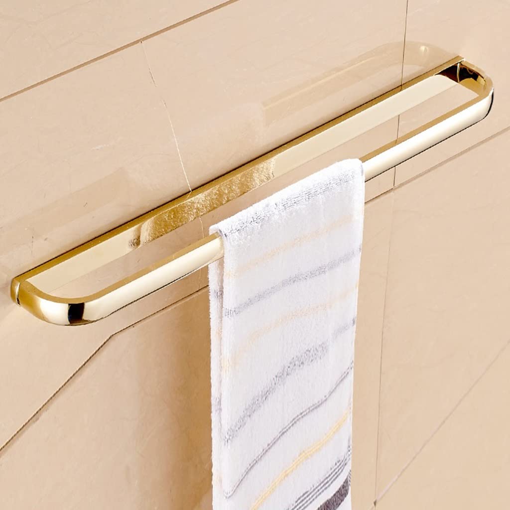 Porte-serviettes en cuivre de style européen aux finitions or