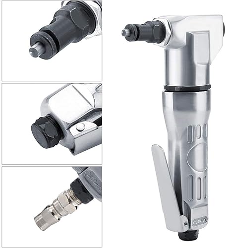 Miniatura 4 de Air Nibbler Cortador de metal Nibblers Power Shears Nibblers Cuchilla de alta dureza Tijeras de aire Herramienta de corte neumática de mano 2800Rpm