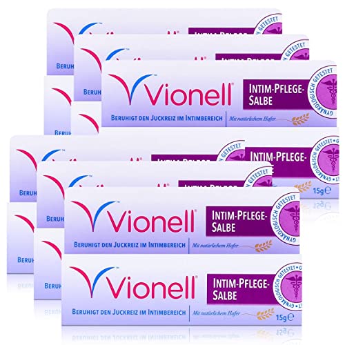 Vionell Intim-Pflege-Salbe 15g - Beruhigt Juckreiz (6er Pack)