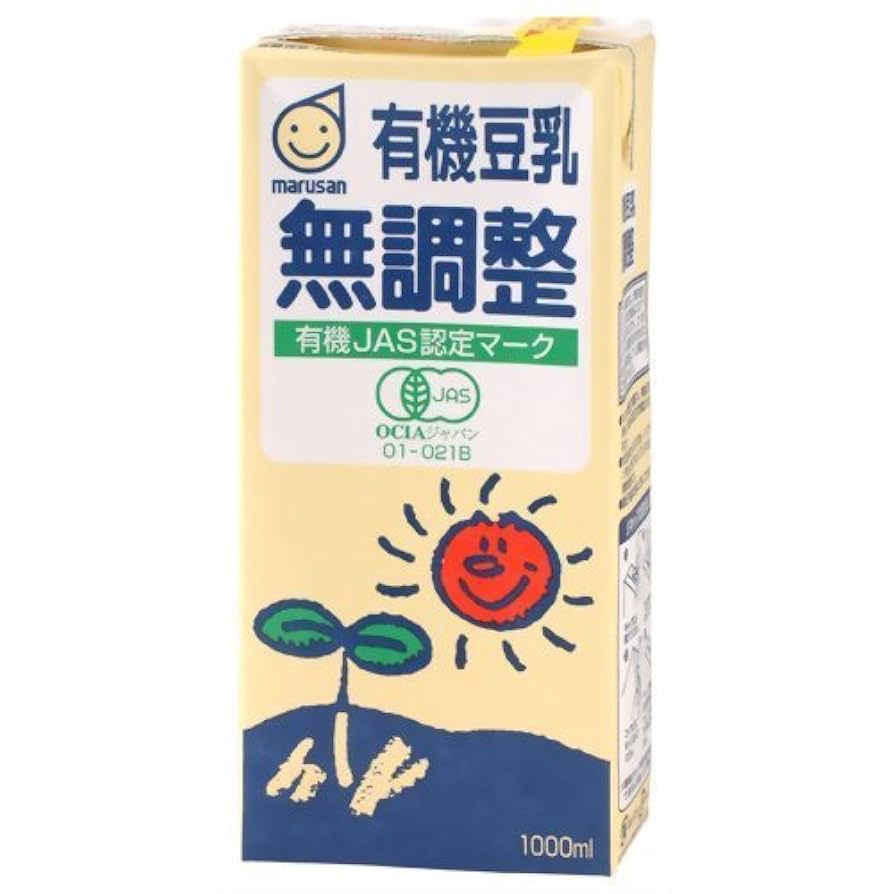 Amazon.co.jp: マルサン 有機豆乳無調整 1000ml : 食品・飲料・お酒