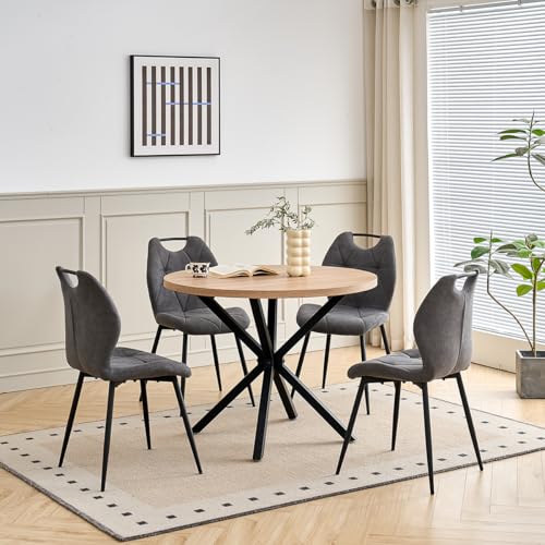 GrandCA HOME Juego de Mesa y Sillas de Comedor