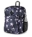 JanSport Main Campus Backpack - Travel or Work Backpack with 15-Inch Laptop Sleeve and Dual Water Bottle Pockets, Sprayed Stars Pastel Lilac