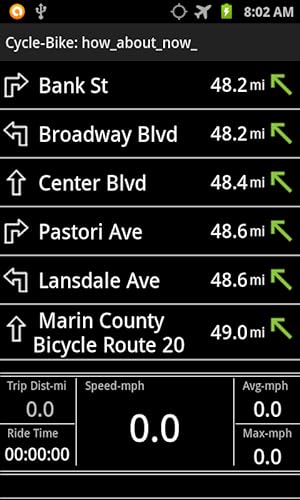CycleBike gpx navigation