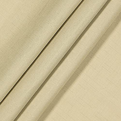 Eclipse Kendall Modern Blackout Thermal Rod Pocket Window Curtain For Bedroom Or Living Room (1 Panel), 42" X 54", Cafe #TOP4