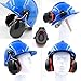 1 Pair Ear Muffs, Helmet Mounted, Hard Hat Ear NRR 23dB Ear Noise Cancelling Ear Muffs for Sleeping, Factory, Construction Site