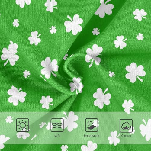 Little Girls' Soft Cotton Underwear Kids Breathable Comfort St Patricks Day Shamrock Panties Briefs Toddler3