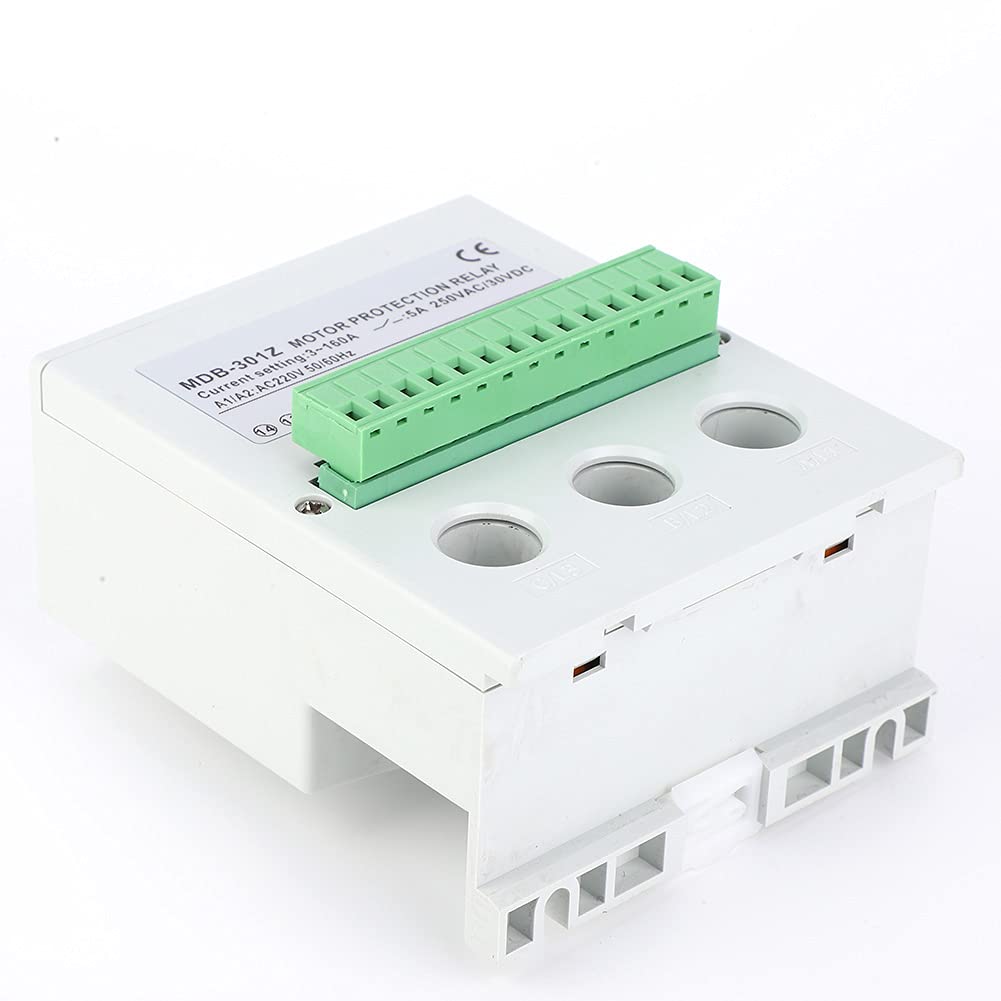 Ac 220 V 3-160A Zabezpieczenie Silnika Elektrycznego, 3-Fazowy Cyfrowy Przekaźnik Zabezpieczający Silnik Lcd Do Zabezpieczenia Przed Utratą Fazy Nadprądowej, Przeciążeniowej I Niedociążonej