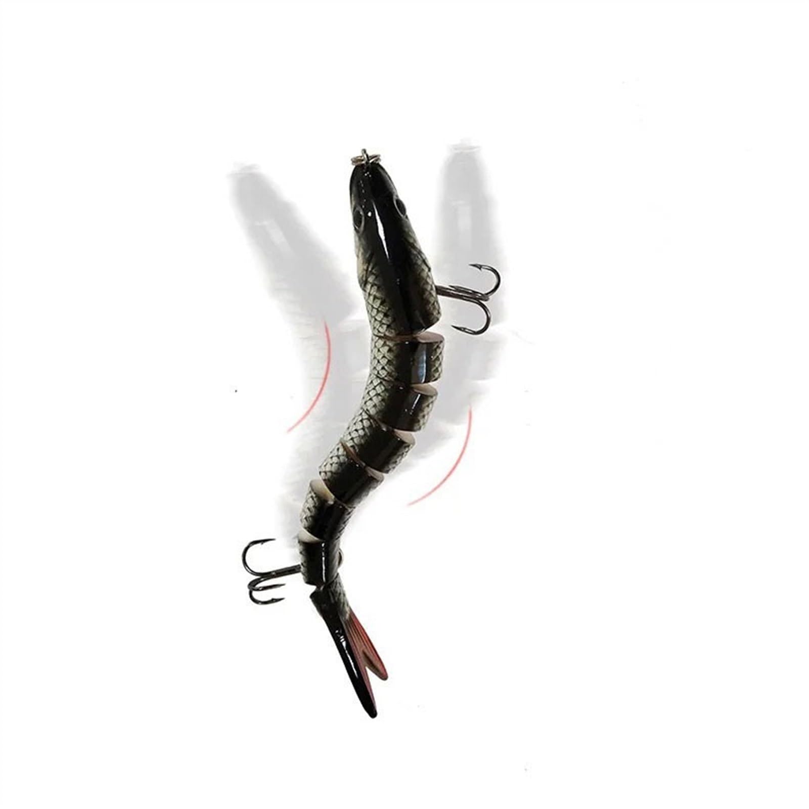 Lot De 8 Leurres De Pêche HENGJIA – Appâts Joints 10,5 Cm / 14 G – Pour Carnassiers
