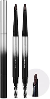2 lápices de cejas marrones para mujer, lápiz...