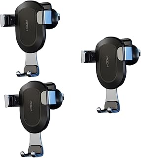 PartyKindom 3 Peças Suporte De Montagem De Carro Para Telefone Suporte De Telefone Celular Para Carro Suporte De Telefone Celular Ventilação De Ar Do Carro Suporte De Telefone Celular Suporte