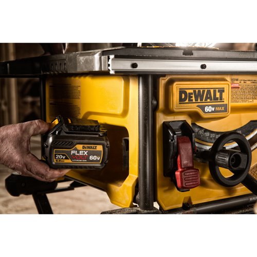 DEWALT FLEXVOLT 60V MAX Table Saw, 8-1/4-Inch (DCS7485T1)