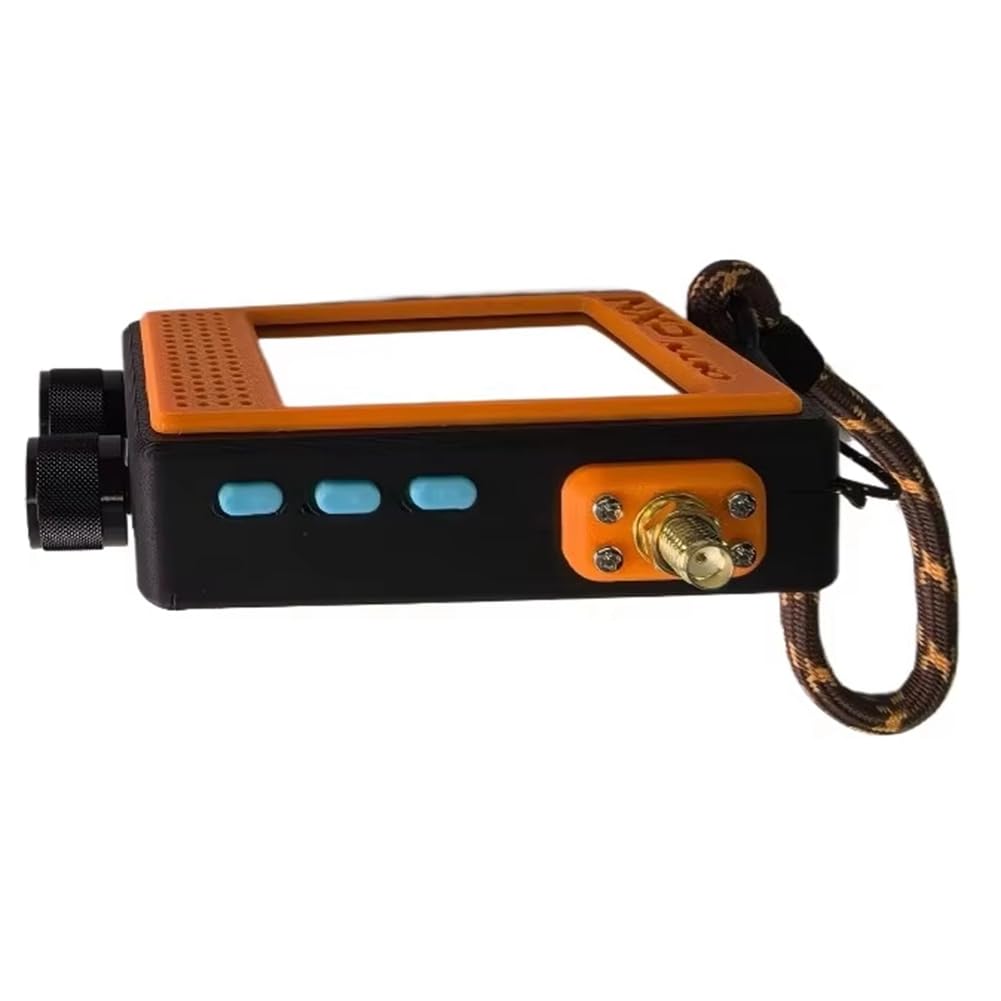 Mini Radio de Bolsillo TEF6686 Multibanda con Controlador Principal, Pantalla Táctil IPS de 2,4 Pulgadas y Receptor FM/LW/MW/SW/Air.