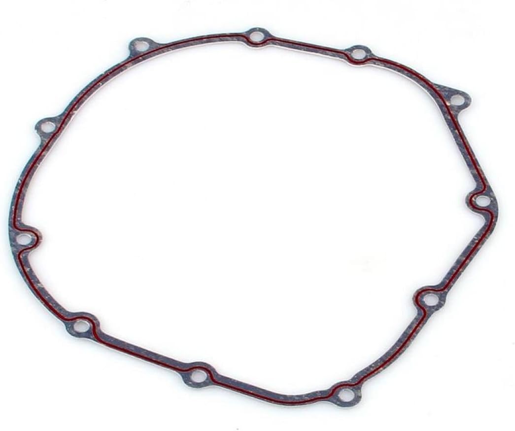 5PCS Clutch Transmission Cover Gasket 2.5mm Compatible with Automotive Motorcycle Parts 14 14R Concours 14 ZX14R 2006 2007 2008 2009 2010 2011 2012 2013 2014 2015 2016 ZG1400 2008 2009 2016
