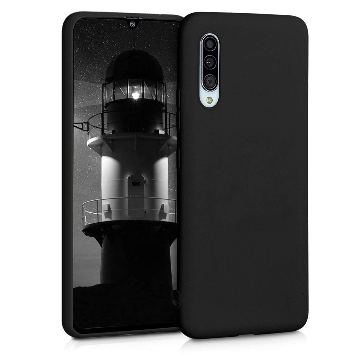 ZustWOW Mobile Back Cover for Samsung A90 (Smooth Silicone|CameraProtection|Black CS0505) (B0C4C64VZ2) Amazon Price History, Amazon Price Tracker