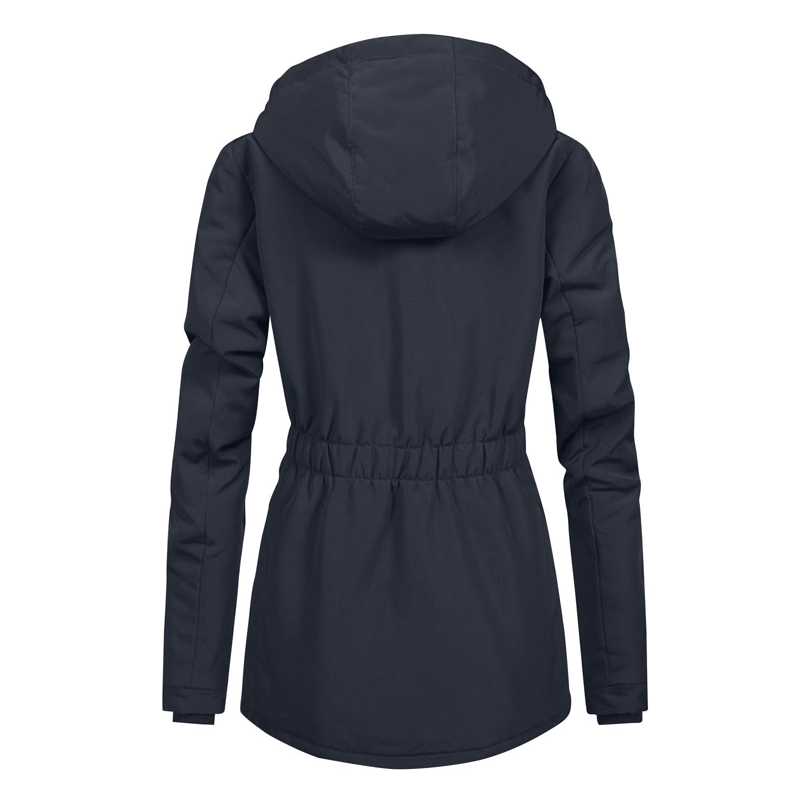 Damen Winterjacke mit kuscheliger Kapuze Wintermantel, Damen Warm Winter Parka Mittellang Winterjacke Winterparka Dicke Coat Große Größen,Damen Winter Jacke Teddyfell Gefütterte Winterjacke